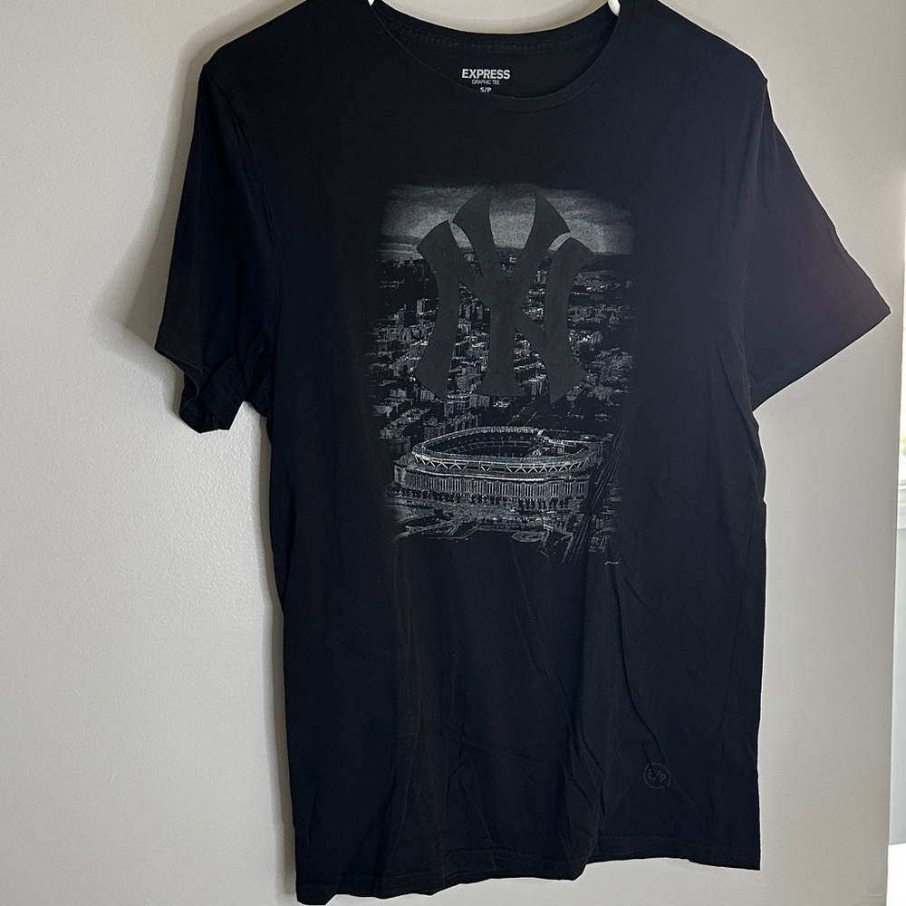 Express Black Graphic Tee